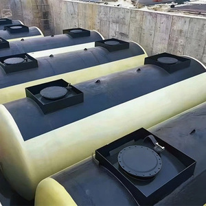 Réservoir de stockage de carburant souterrain de 10 000 litres, certifié ISO CE, réservoir de diesel, d'essence et de pétrole pour station-service - Product Image 2
