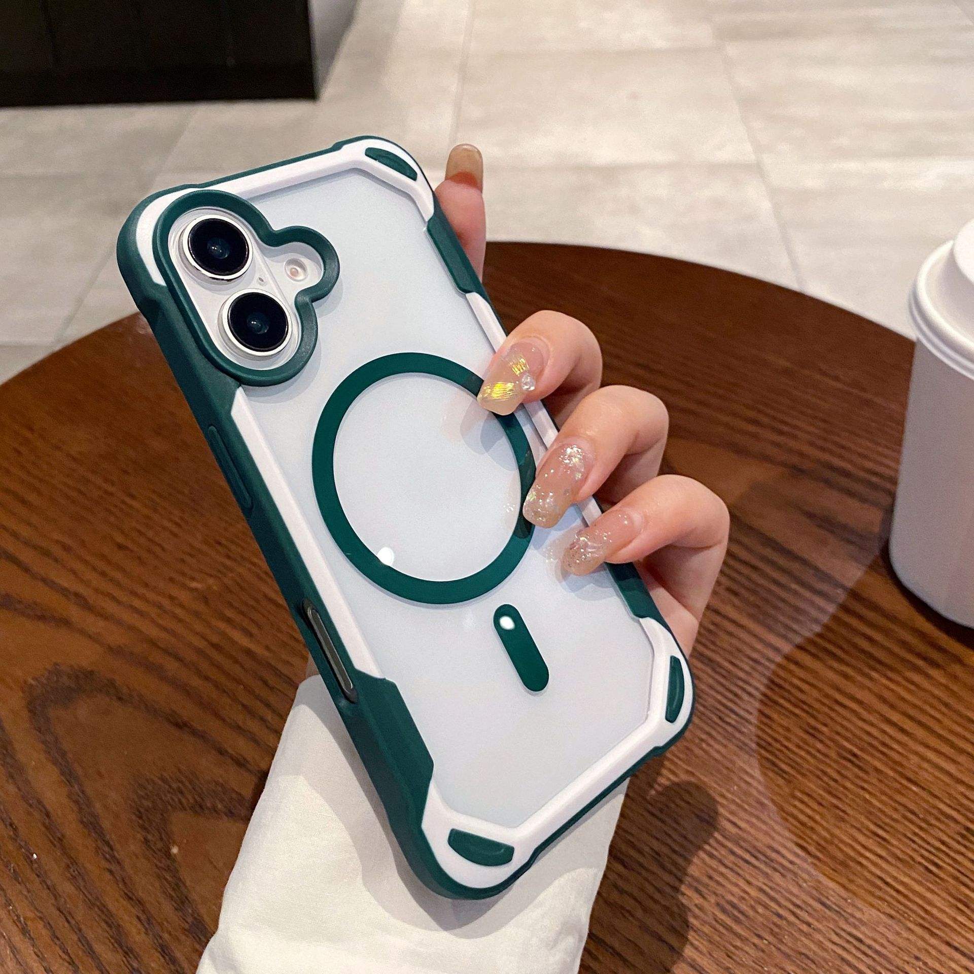 สีเขียว