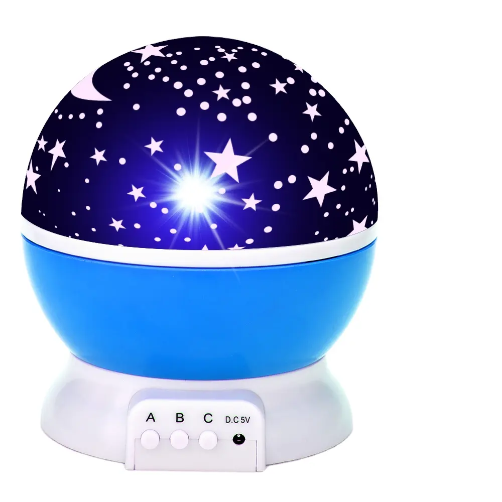 laser galaxy projector LED Night Light Baby Lamp Decor Rotating Starry Moon Galaxy Projector Table Lamp Starry light projector