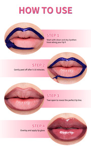 MLM Customized 2-in-1 Peelable Lip Tint Matte Stain&Pearlescent Gloss Non-Stick Cup Waterproof Hydrating High Pigment Lip Glaze - Product Image 3