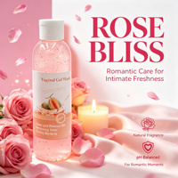 Gel lavant intime naturel à base de plantes pour femmes, marque privée OEM, nettoyant féminin doux, pH équilibré, usage quotidien, 8 parfums