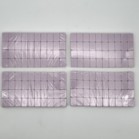Ensemble Mahjong américain vert lilas de luxe personnalisé 4 couches acrylique support Sandwich Chinoiserie gingembre pot vents topiaire Jokers ensemble