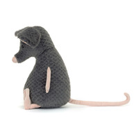 Peluche Jelly Cat Rat Comforter Lachlan, Rat Triste, Jouet en Peluche de Haute Qualité, Poupée de la Forêt Douce et Moelleuse, Idéal pour un Cadeau d'Anniversaire