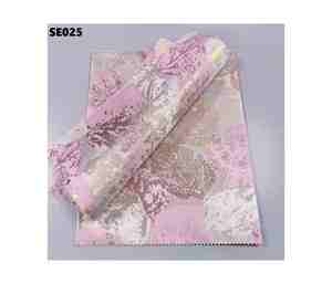 Foulard rectangulaire en soie couleur unie or Aso Oke headtie mode africaine gele aso oke headtie - Product Image 5