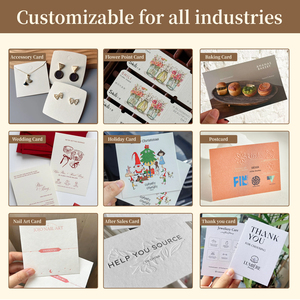 Imballaggi personalizzabili: buste di carta bianca vintage di alta qualità con stampa a caldo, cartoline colorate e biglietti d'auguri - Product Image 4