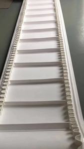 Pu-Transportband Voeg Rok Toe, Schort <span class=keywords><strong>Food</strong></span> <span class=keywords><strong>Grade</strong></span> Vlakke Transportband Voor Het Transporteren Van <span class=keywords><strong>Fruit</strong></span>, Meeldeeg, Vlees, Ect - Product Image 4