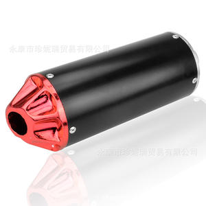 ท่อไอเสียฮอนด้า ซีอาร์เอฟ 50 เอเอ็กซ์อาร์ 50 ขนาด 28 มม. อุปกรณ์เสริมสำหรับรถจักรยานยนต์ออฟโรดพร้อมแคลมป์และปะเก็น - Product Image 2