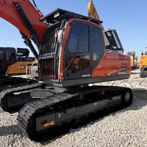 Excavatrice sur chenilles Doosan DX225LCA d'occasion, 22 tonnes, origine Japon, modèle 2022, avec moteur PLC, boîte de vitesses, pompe et roulement, à vendre - Product Image 3