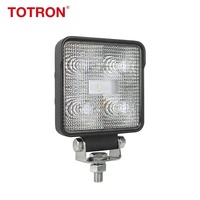 Lumière de travail LED homologuée ECE R10, 7,5 W, 6000 K, étanche IP67/IP69K pour véhicule, excavatrice, bulldozer