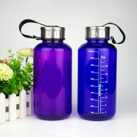 Bouteille Tritan Violet 1000ML Haute Qualité Sans BPA Grande Capacité Tritan Matériel Extérieur Portable Sports Bouteille D'eau