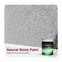 Peinture acrylique liquide Yile, imperméable, respectueuse de l'environnement, peinture en spray pour les murs extérieurs des bâtiments, imite la surface du granit