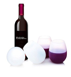 BPA Free 16oz Silicone Plastic Beer Champagne <strong>Wine</strong> <strong>Tumbler</strong> Glass Cups Mug - Product Image 4