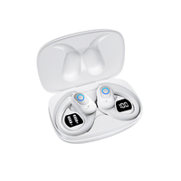 Écouteurs sans fil S72 supra-auriculaires pour chipset JL V5.4, 6 heures d'autonomie, étanches IPX4, double affichage de puissance, basses stéréo