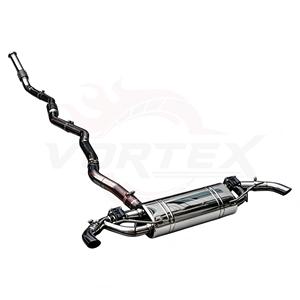 ระบบท่อไอเสียแบบ Catback พร้อมวาล์วอิเล็กทรอนิกส์คู่ Vortex SS304 สำหรับ Mercedes-Benz GLE350 GLE320 W167 2.0T ปี 2016-2024 ชุดแต่ง - Product Image 2