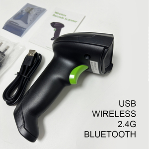 Cầm Tay QR <span class=keywords><strong>Code</strong></span> Reader Không Dây 2.4G Bt Dài Phạm Vi 1D 2D Máy Quét Mã Vạch Biểu Tượng Tùy Chỉnh <span class=keywords><strong>Bar</strong></span> <span class=keywords><strong>Code</strong></span> Độc giả - Product Image 3