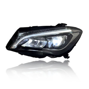 SJC nuovo faro per Mercedes <span class=keywords><strong>CLA</strong></span> W117 2014-2019 pieno faro a LED nuovo aggiornamento di alta qualità vendita calda anabbaglianti - Product Image 6