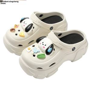 Zuecos de Jardín para Mujer, Plataforma, Bonitos, Verano, Exterior, Perforados, Antideslizantes, Suela Gruesa, Ligeros, Cómodos - Product Image 4