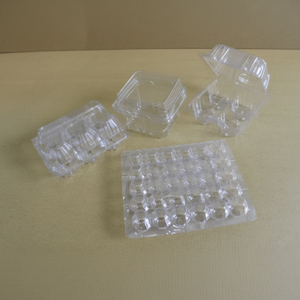 Boîtes industrielles en plastique de qualité alimentaire à 30 trous Conteneurs à œufs à 30 trous Récipients en plastique pour le stockage des aliments - Product Image 1