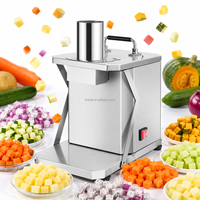 Commerciële Hoge Efficiënte Fruit Dicer Groentesnijder Voor Mango Ui Aardappel Wortel Ananas Kubus Roestvrij Staal Voedsel