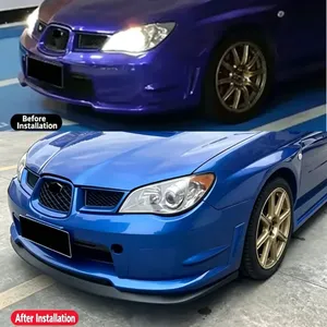 StarNav Lame de Spoiler Avant pour Pare-chocs de Voiture Impreza WRX Sti S204 2006 2007, Accessoires de Diffuseur et de Lame Inférieure - Product Image 5