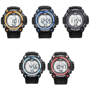 Montres numériques analogiques multifonctions à rétroéclairage LED pour enfants, étanches WR30M, pour le <span class=keywords><strong>sport</strong></span>, avec date, alarme et <span class=keywords><strong>chronomètre</strong></span>, pour hommes et femmes, idées cadeaux - Product Image 1
