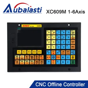 Aubalasti XC609M CNC freze sistemi 1-6 eksen tek başına çevrimdışı denetleyici kesme panosu bağlantı denetleyici