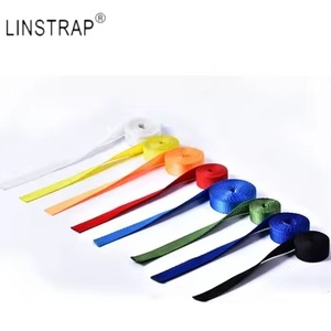 Liniu màu tùy chỉnh 1.5 inch rộng <span class=keywords><strong>Polyester</strong></span> vải sọc dây đai - Product Image 5