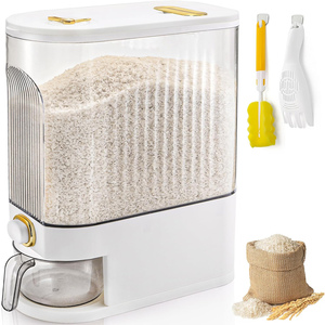 Nouveau Distributeur de Riz en Plastique Écologique de 11,5 kg, Sûr pour les Aliments, Anti-Insectes, Anti-Humidité, Anti-Poussière, Sans Injection - Product Image 2
