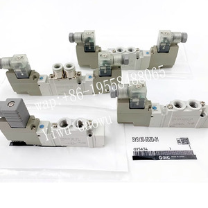 Válvula Solenoide Industrial Original SMC SY5120-5DZ-01, Válvula Neumática de 5 Puertos, Accionamiento por un Solo Piloto - Product Image 4