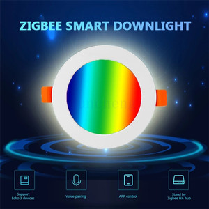 Tuya Smart Life APP Alexa RGBW 6W 12W 18W WIFI Chìm Thông Minh Đèn Led Spot Đèn RGB + CW 2700K-6500K Đèn Nhiều Màu - Product Image 2