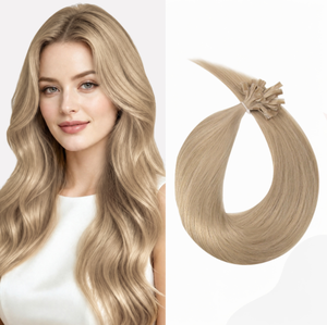 Extensions de cheveux humains vierges Remy à pointe en U, kératine, 12 à 40 pouces, sans couture, pré-collées, pour femmes, salon, naturelles. - Product Image 1