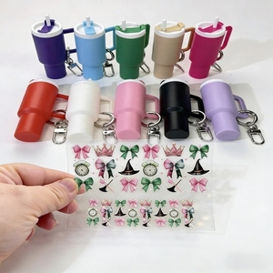 Portavasos Mini <span class=keywords><strong>de</strong></span> Alta Calidad con Diseño Listo para Usar, Envoltorios con Impresión UV para Portavasos Mini, Porta Bálsamo <span class=keywords><strong>Labial</strong></span> - Product Image 3