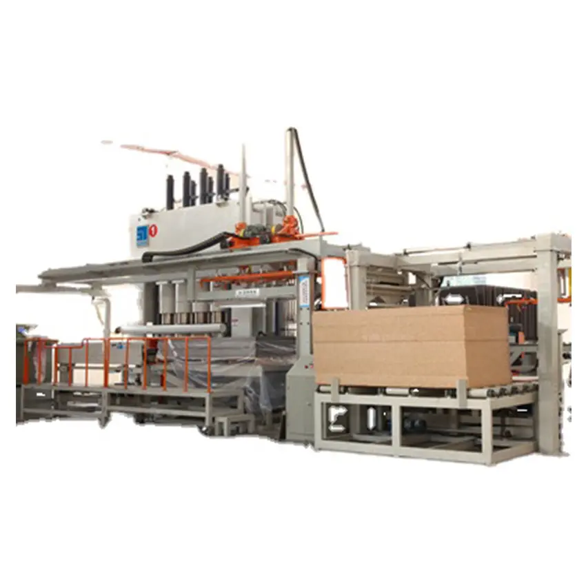 Brand New wood parquet floor press machine production line 2800Ton press melamine laminating machine