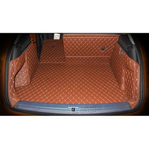 De coche de cuero Mat tronco de carga del trazador de líneas para <span class=keywords><strong>Audi</strong></span> <span class=keywords><strong>Q3</strong></span> 2011, 2012, 2013, 2014, 2015, 2016, <span class=keywords><strong>2017</strong></span>, 2018, alfombra Interior de arranque - Product Image 1