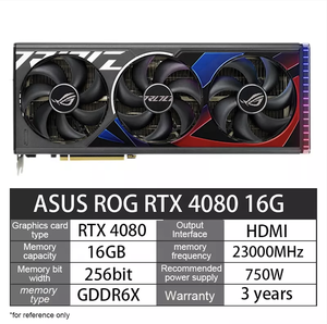NUEVA Tarjeta Gráfica para Juegos ROG STRIX RTX4080 GeForce RTX <span class=keywords><strong>4080</strong></span> - Product Image 6