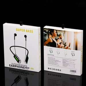 Auriculares Inalámbricos con Micrófono, Resistentes al Agua, con Banda para el Cuello, para Deportes, Llamadas Telefónicas y Música, con Tiempo de Reproducción Extra Largo - Product Image 6