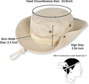 Collapsible Large Brim Fisherman's <b>Bucket</b> <b>Hat</b> for Men & <b>Women</b>-Summer Sun Protection Outdoor Party Sports Travel Ready - Product Image 2