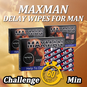 QTTOXXL Lingettes retardantes pour hommes, lot de 10, VIGA MAN MAXMAN, augmente l'endurance et la dureté - Product Image 2