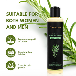 Champú Herbal de Romero Natural OEM Personalizado, Fórmula Antiencrespamiento, Control de Grasa, Crecimiento del Cabello, Nutrición del Cuero Cabelludo Seco - Product Image 3