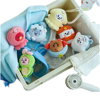Nouvelle série Ocean Friends, poupée en peluche Kpop portable, porte-clés, pendentif de sac, doux, rentrée scolaire, collection LINE FRIENDS