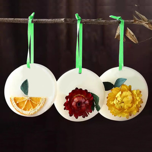 Scented Wax Tablets Circle Shape Air Freshener For Home Decoration Random Color - Product Image 1