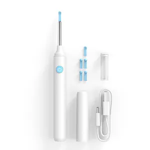 Earwax Cleaner Household 5MP Visual Ear Wax Removal Tool Kit With 6 Ear Spoon Home Use Wireless Endoscope Ear Cleaning Set
