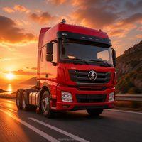 Camion tracteur Shacman X3000 6x4 d'occasion, meilleur rapport rentabilité/investissement, moteur Weichai d'origine, remorqueur remis à neuf pour l'exportation, camion à ciment