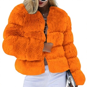 <span class=keywords><strong>Veste</strong></span> courte matelassée chaude et moelleuse pour <span class=keywords><strong>femme</strong></span> Loveimgs, sans col, en fausse fourrure, style <span class=keywords><strong>Teddy</strong></span> <span class=keywords><strong>Bear</strong></span>, pour l'hiver - Product Image 1