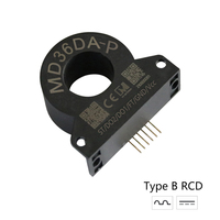 Testeur de chargeur EV MD36DA-P Type B DC 6mA, détection de fuite de courant par capteur RDC-DD pour station de charge AC
