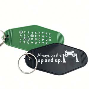 Portachiavi Personalizzato di Lusso per Hotel, Stile Vintage con Stampa UV, Design Cartoon Anime - Product Image 3