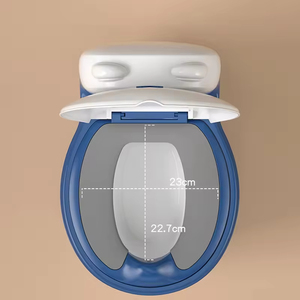 Siège de <span class=keywords><strong>toilette</strong></span> souple amovible en plastique pour l'apprentissage de la propreté des tout-petits et des bébés - Product Image 4