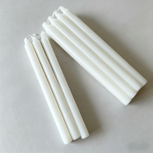 <span class=keywords><strong>Velas</strong></span> de <span class=keywords><strong>Cera</strong></span> de Parafina Rectas Blancas de 4 Pulgadas Hechas a Máquina, Ecológicas, 100% <span class=keywords><strong>Cera</strong></span> Natural <span class=keywords><strong>para</strong></span> Decoración del Hogar - Product Image 2