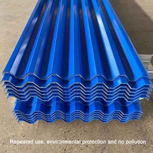 Trọng lượng nhẹ chống ăn mòn gi ppgi ppgl màu tráng kẽm tấm thép tấm lợp kim loại cho các nhà máy công nghiệp - Product Image 5