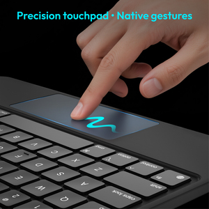 F93 PU+ABS Detachable Protective Cover Magic <b>Keyboard</b> with Trackpad Auto Wake Sleep for iPad Pro 11, iPad Air, iPad 10/11 - Product Image 6